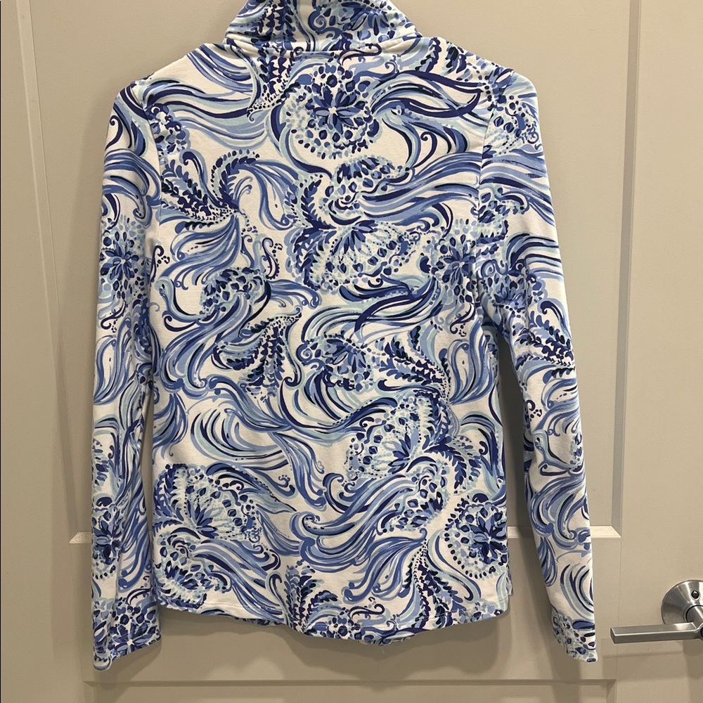 Lilly Pulitzer zip up - Picture 4 of 6